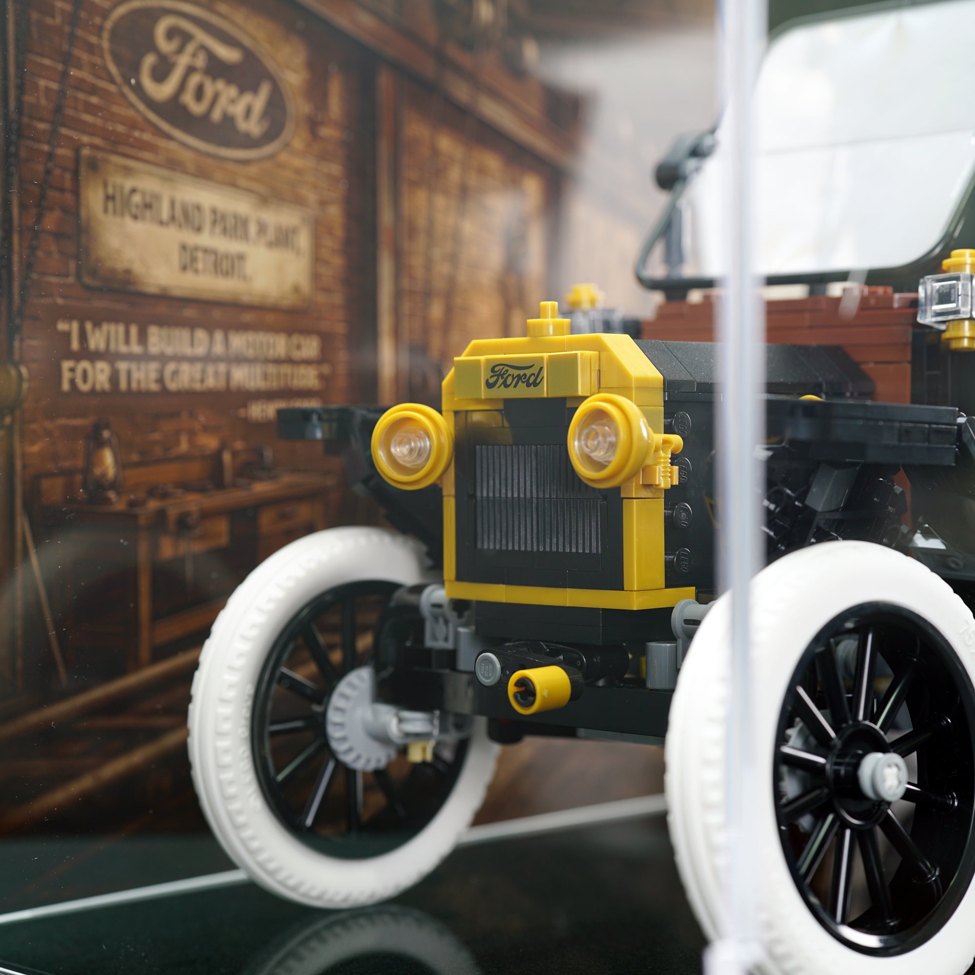 LEGO 11376 Ford Model T | Acrylic LEGO Display Case | ONBRICK