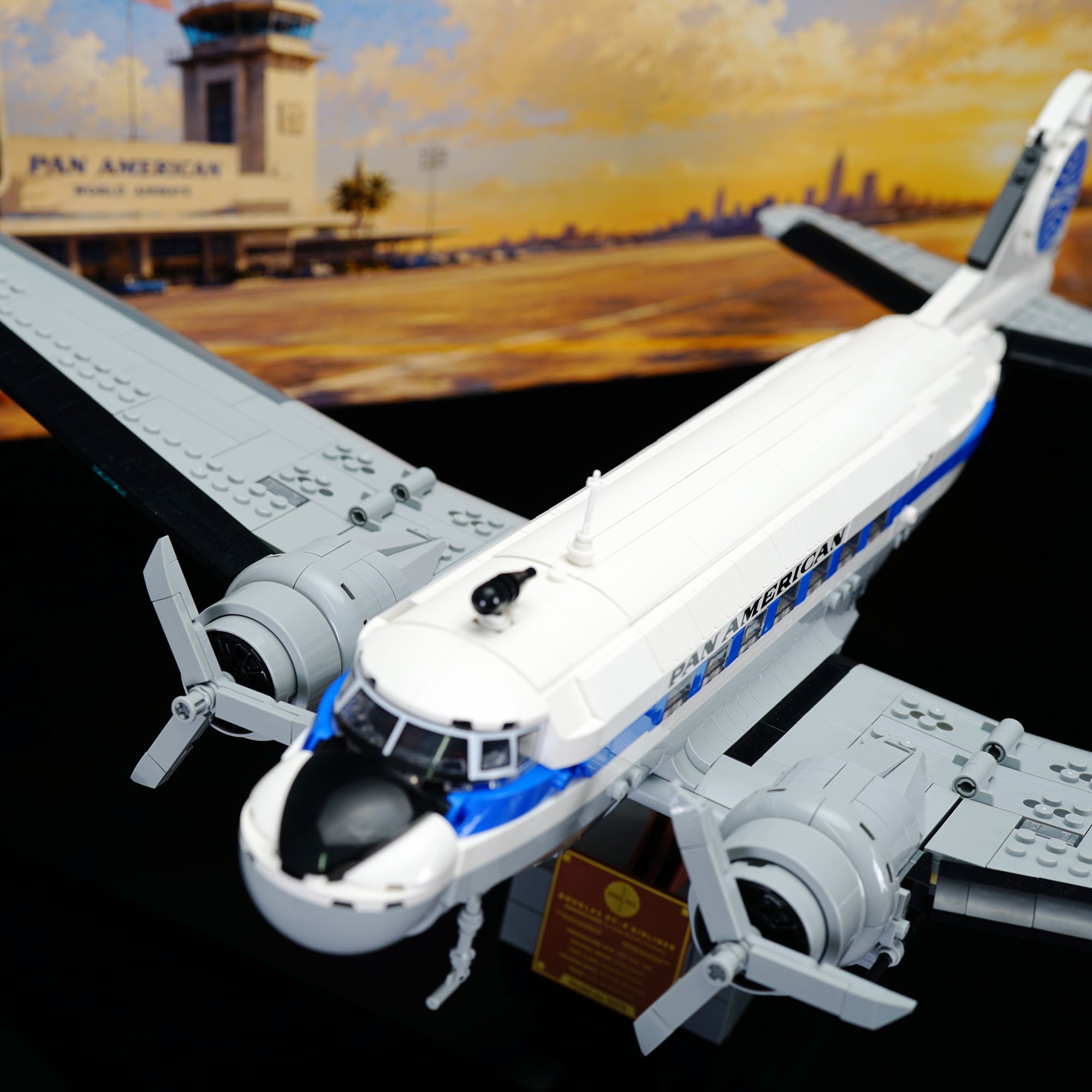 11378 Douglas™ DC-3™ PAN AM® Airliner Display Case