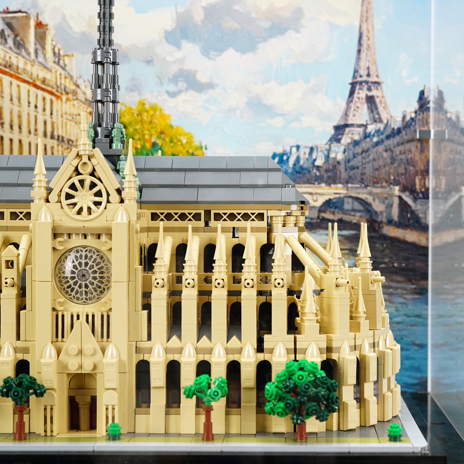 21061 Notre-Dame de Paris Display Case