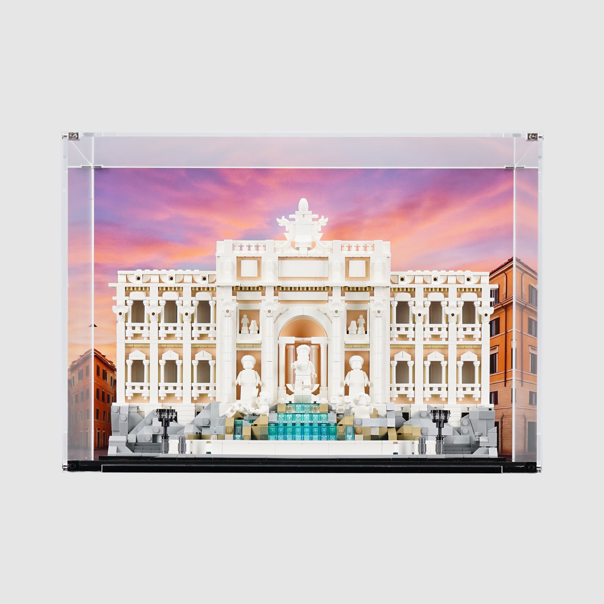 LEGO 21062 Trevi Fountain Display Case | ONBRICK