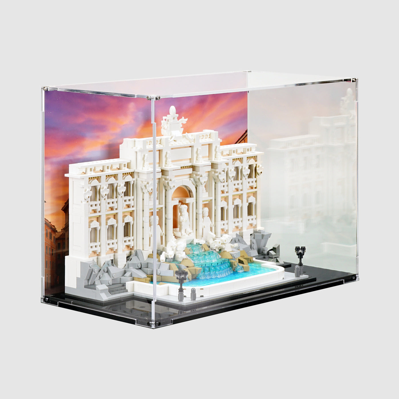 LEGO 21062 Trevi Fountain Display Case | ONBRICK