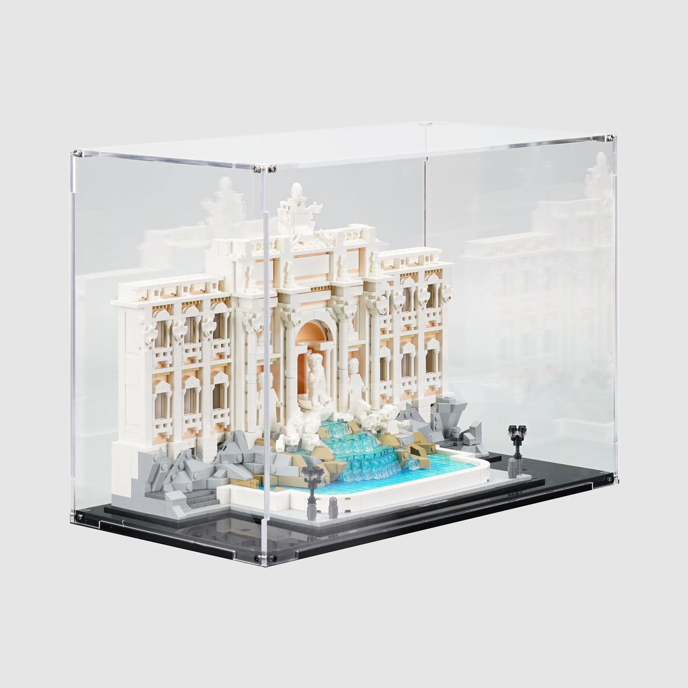 LEGO 21062 Trevi Fountain Display Case | ONBRICK