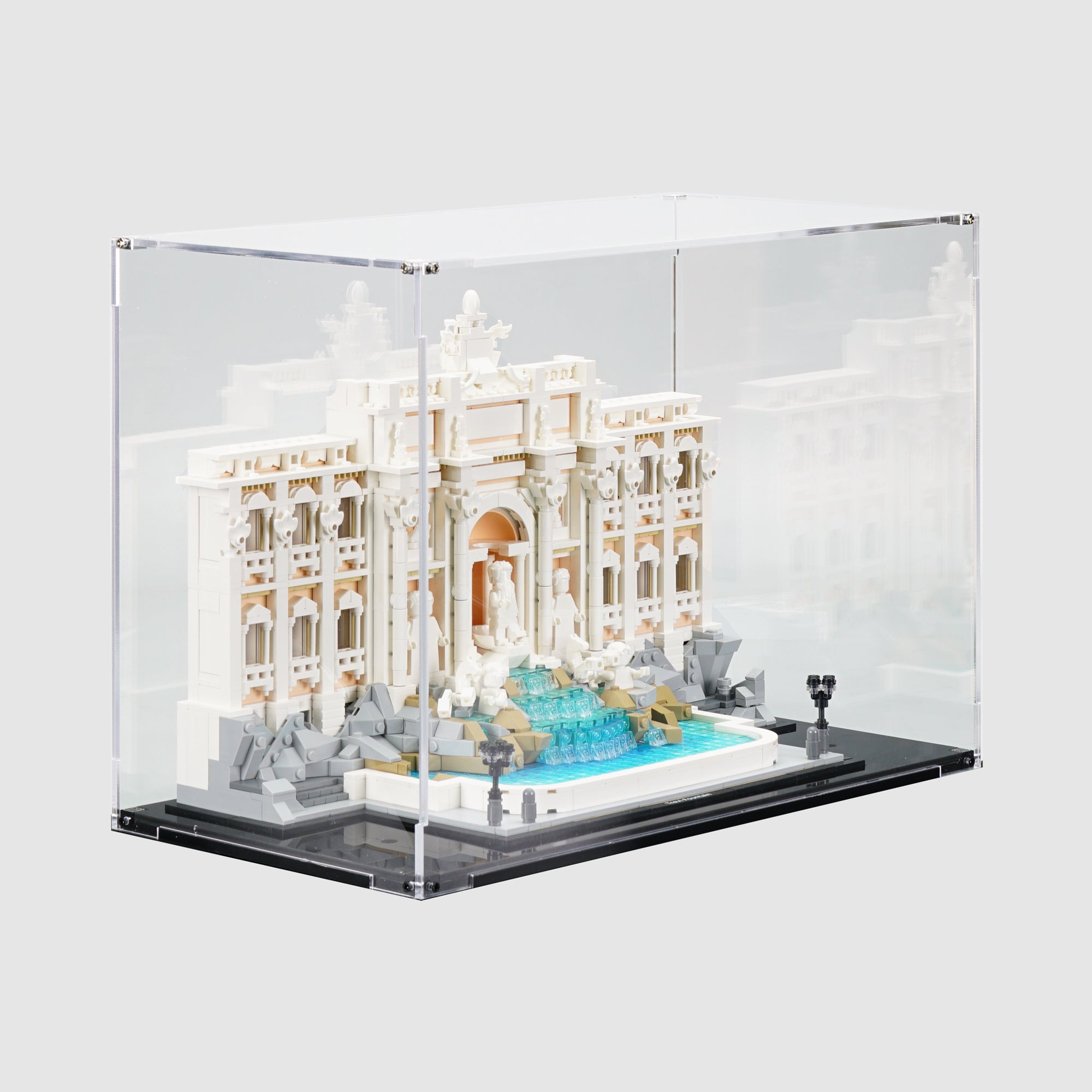 LEGO 21062 Trevi Fountain Display Case | ONBRICK