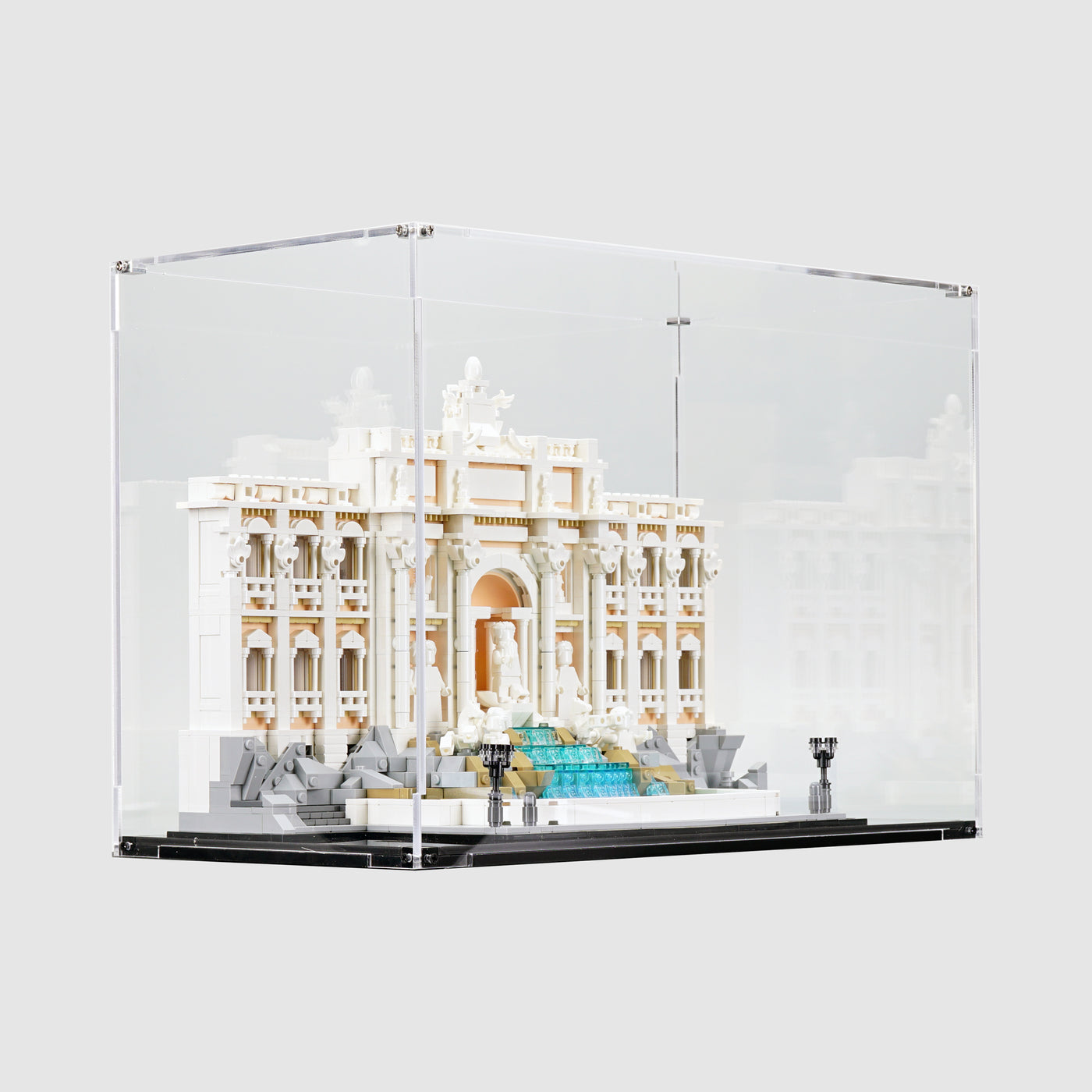 LEGO 21062 Trevi Fountain Display Case | ONBRICK