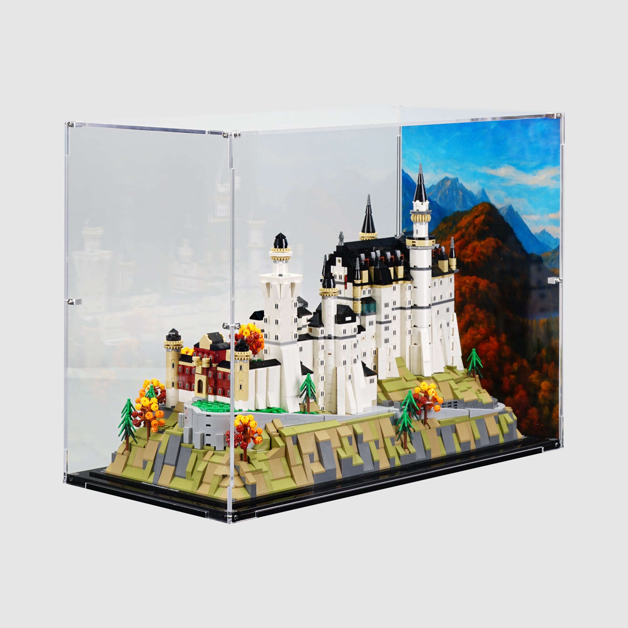 21063 Neuschwanstein Castle Display Case