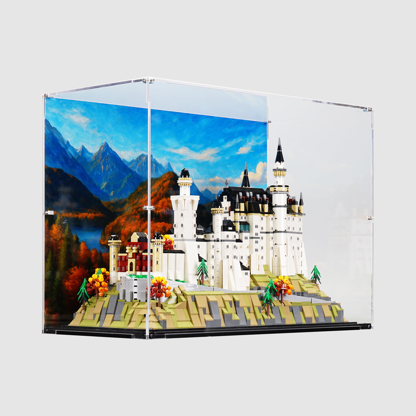 21063 Neuschwanstein Castle Display Case