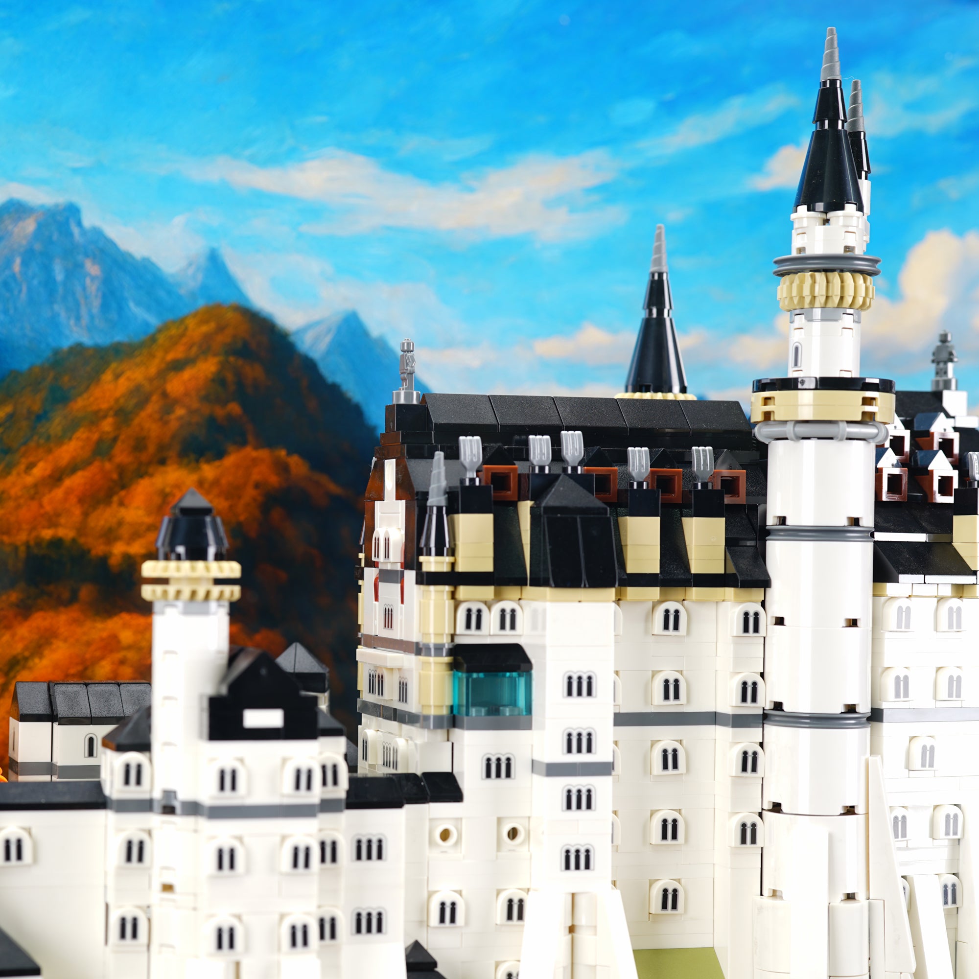 21063 Neuschwanstein Castle Display Case