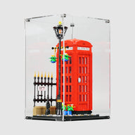 21347 Red London Telephone Box Display Case