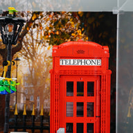 21347 Red London Telephone Box Display Case