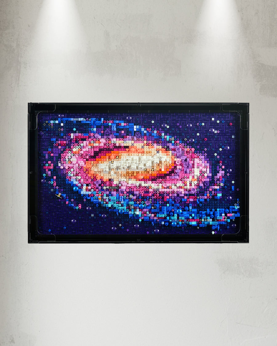 31212 The Milky Way Galaxy Display Case [Wall Mounted]
