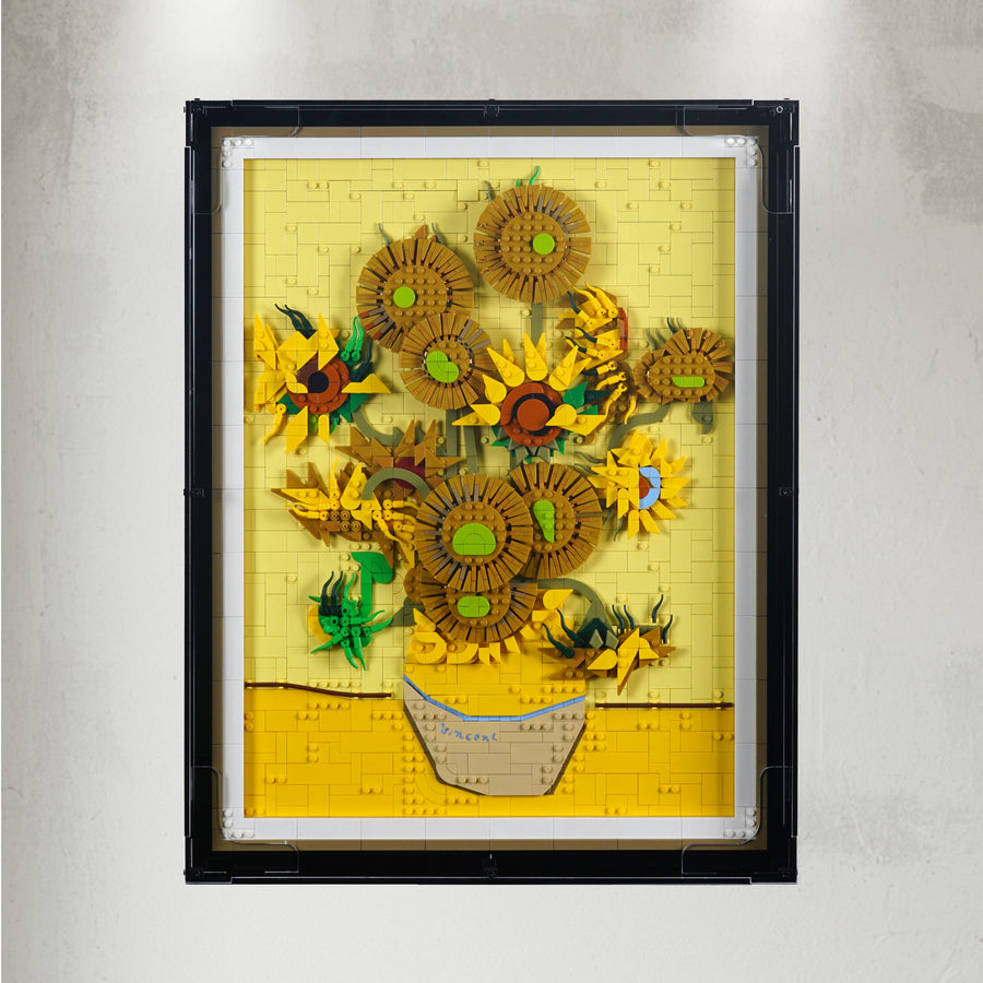 31215 Vincent van Gogh – Sunflowers Display Case [Wall Mounted]
