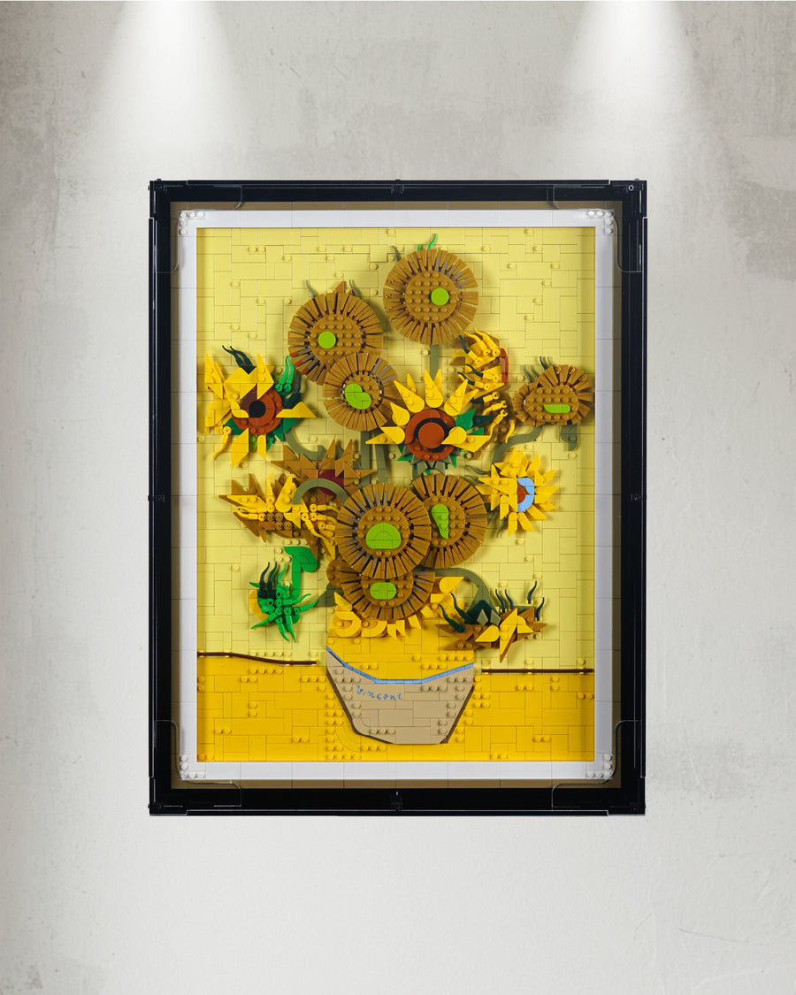31215 Vincent van Gogh – Sunflowers Display Case [Wall Mounted]