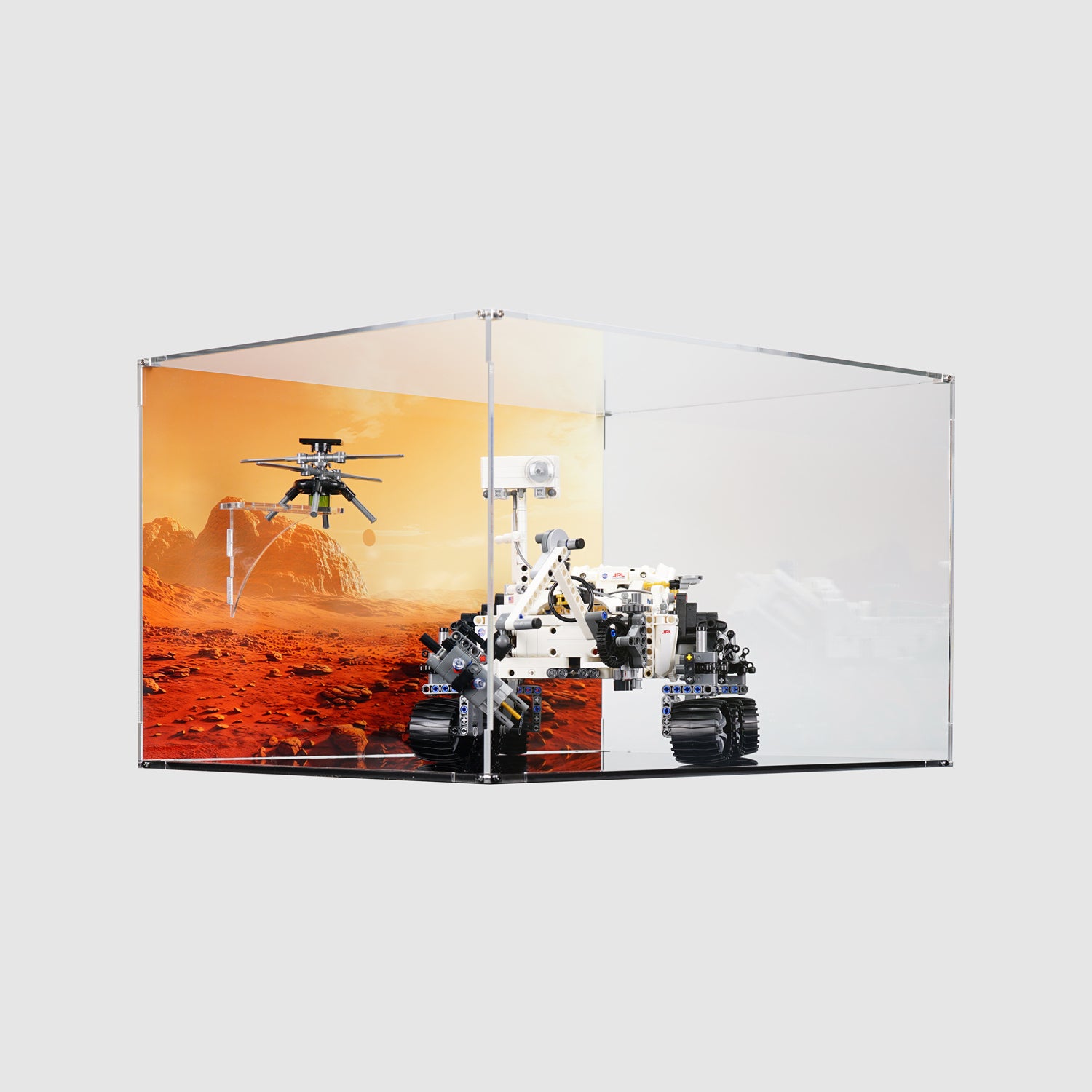 LEGO 42158 NASA Mars Rover Perseverance Display Case | ONBRICK