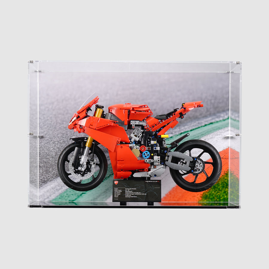 LEGO 42202 Ducati Panigale V4 S Motorcycle Display Case | ONBRICK Australia