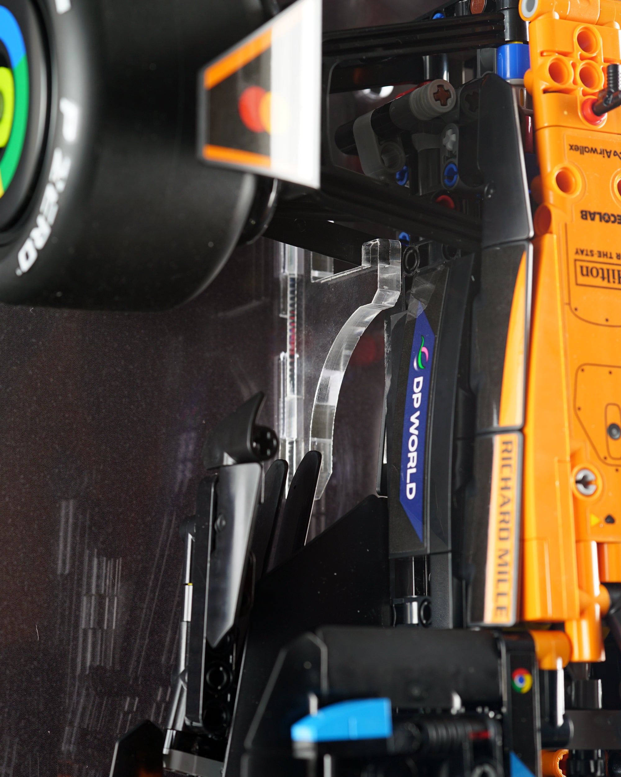 LEGO 42228 McLaren MCL39 F1® Car Wall Mounted Display | Acrylic LEGO Display Case | ONBRICK