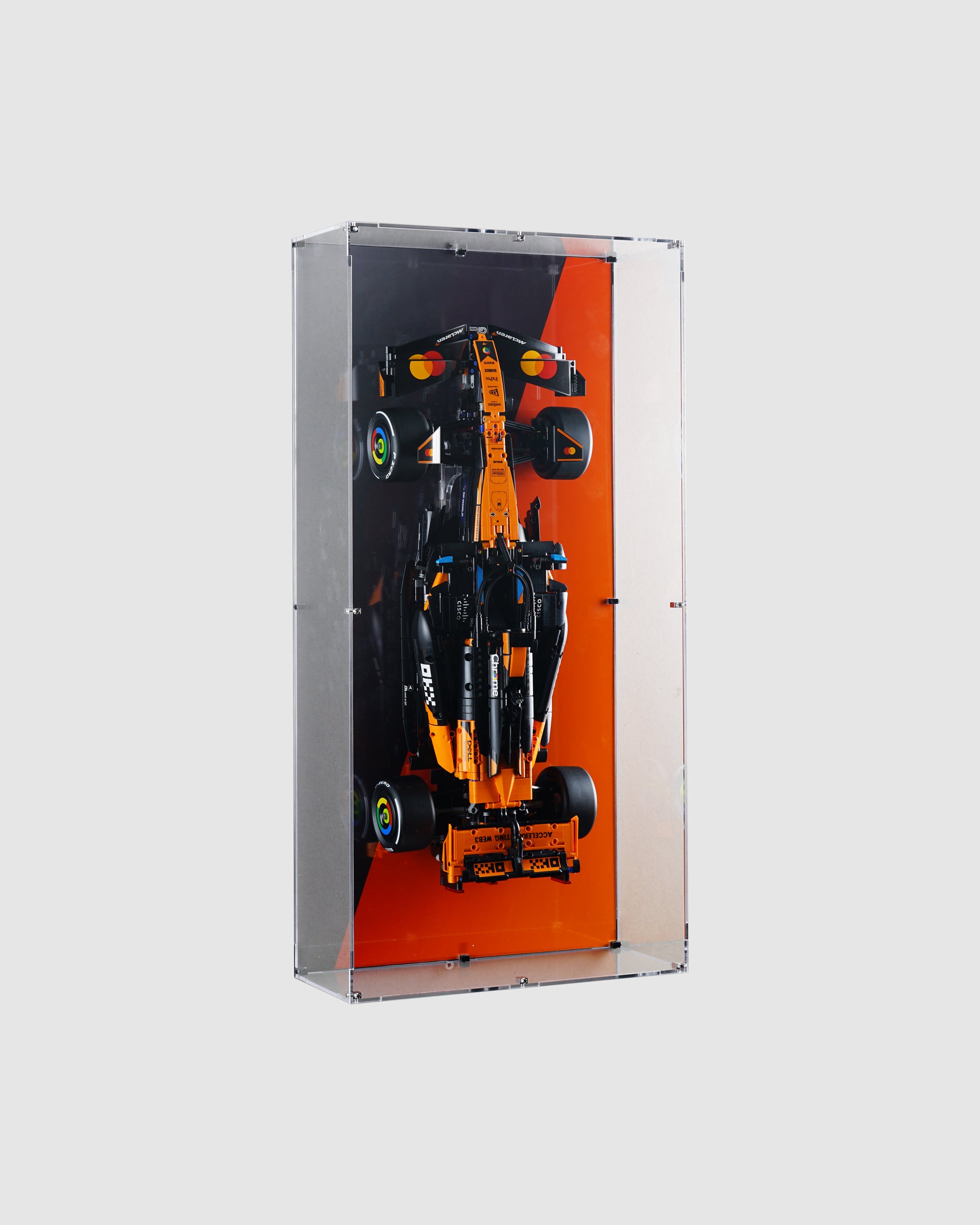 LEGO 42228 McLaren MCL39 F1® Car Wall Mounted Display | Acrylic LEGO Display Case | ONBRICK