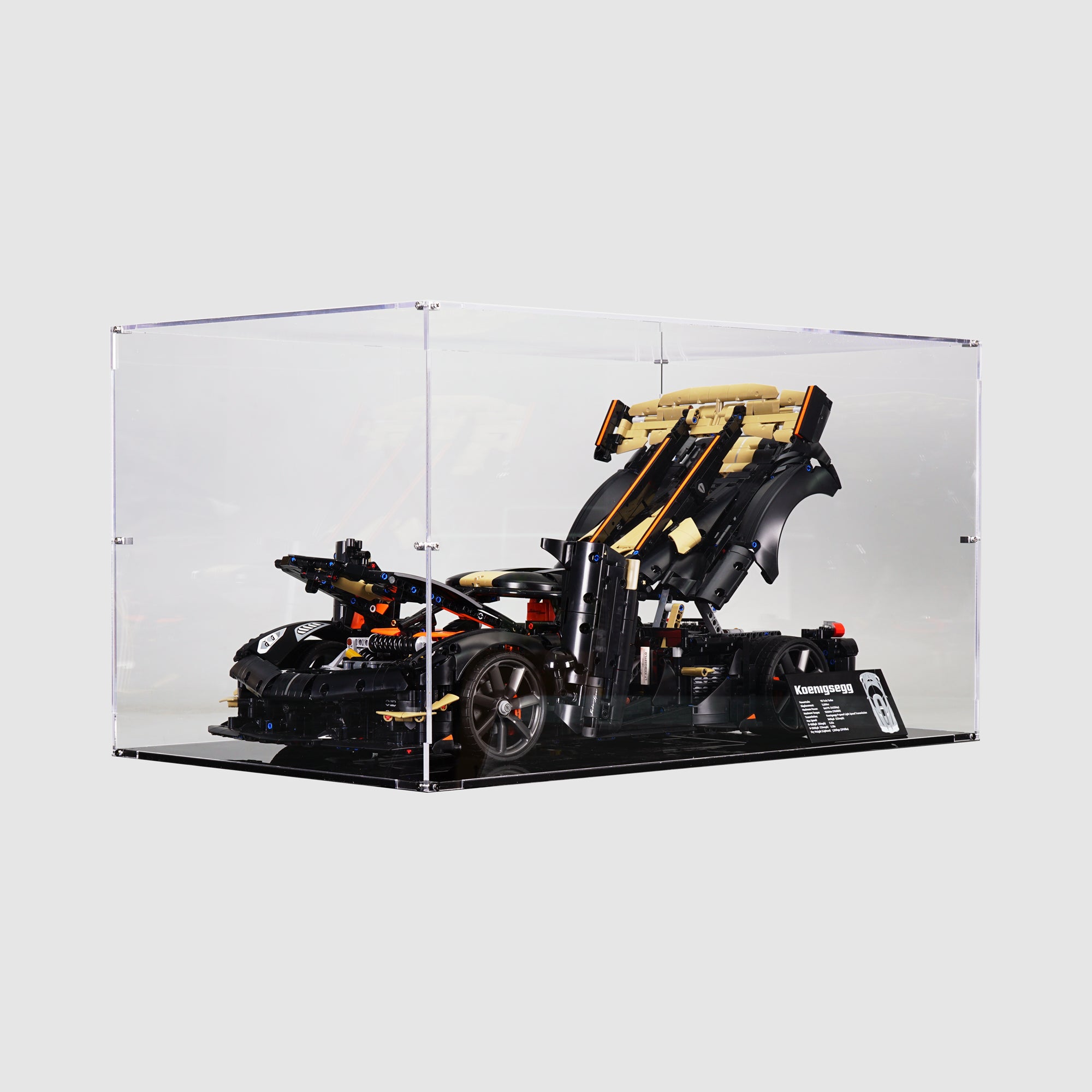 LEGO 42232 Koenigsegg Sadair's Spear Megacar Display Case