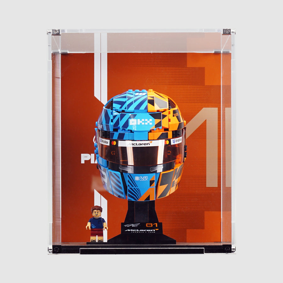 43017 McLaren Mastercard F1® Team Oscar Piastri Helmet Display Case