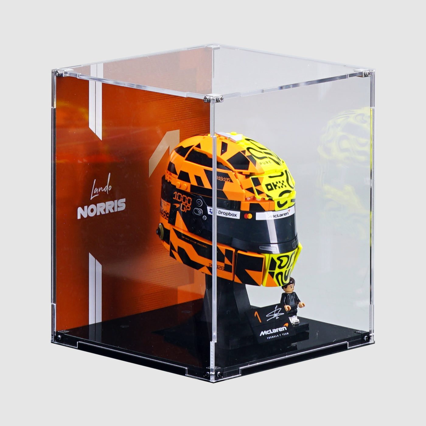 43023 McLaren Mastercard F1® Team Lando Norris Helmet Display Case
