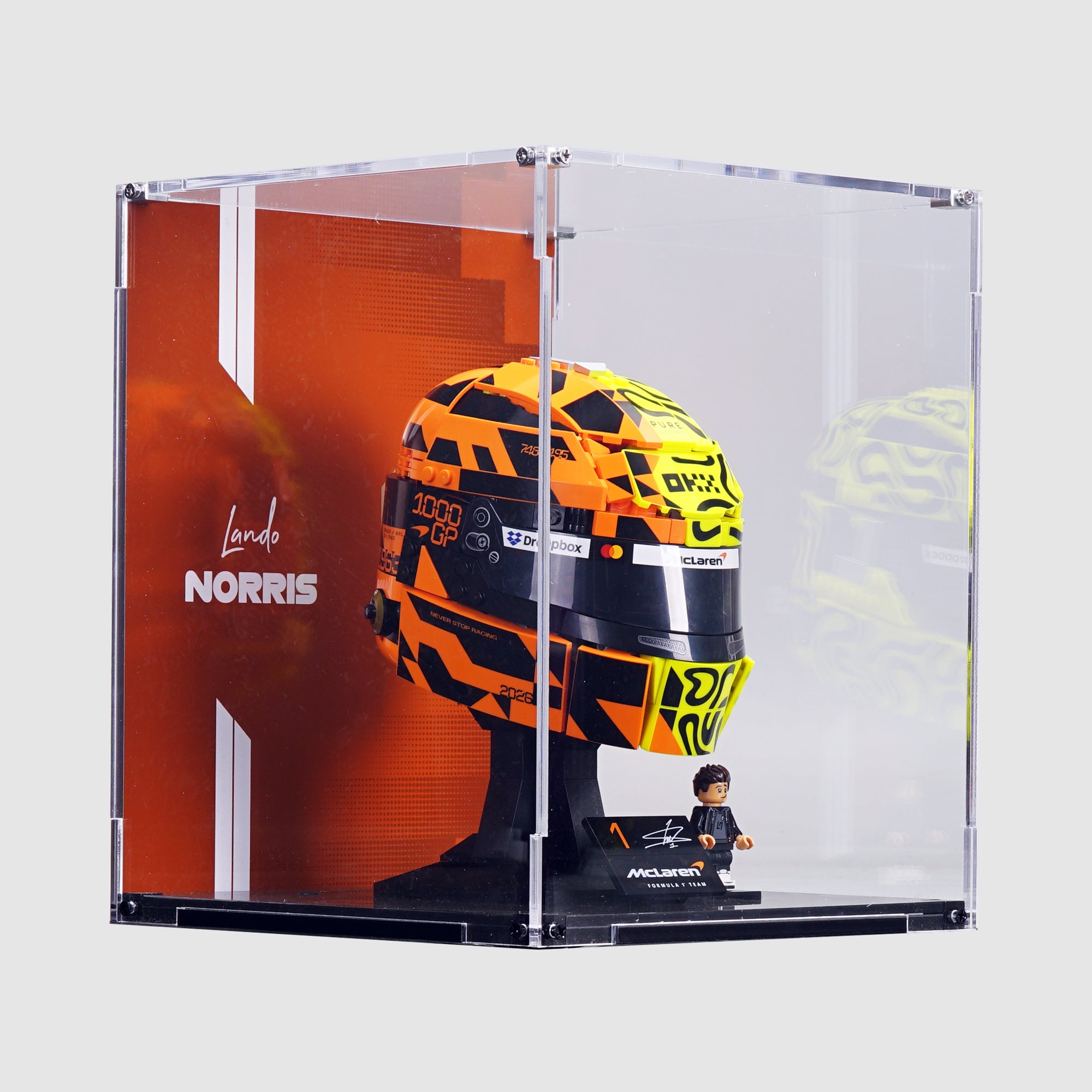 43023 McLaren Mastercard F1® Team Lando Norris Helmet Display Case