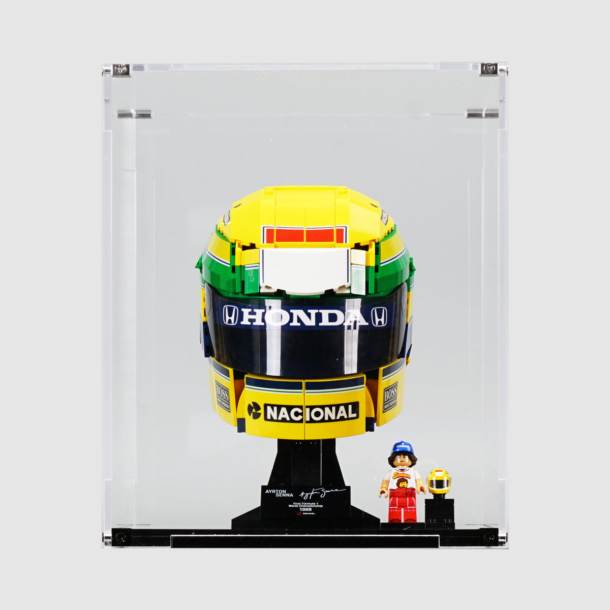 43024 Ayrton Senna Helmet Display Case
