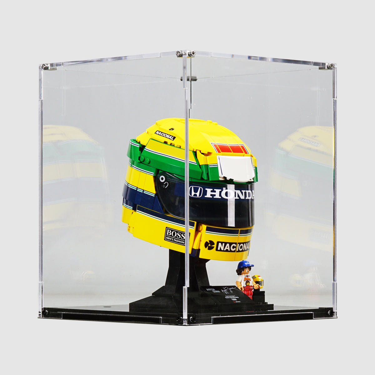 43024 Ayrton Senna Helmet Display Case