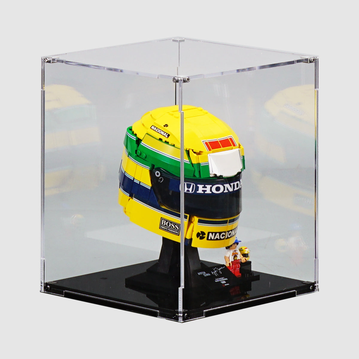 43024 Ayrton Senna Helmet Display Case