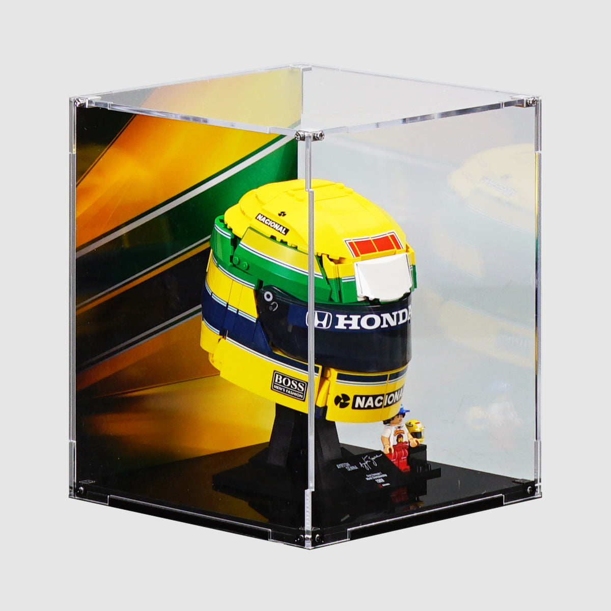 43024 Ayrton Senna Helmet Display Case