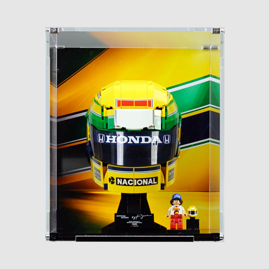43024 Ayrton Senna Helmet Display Case
