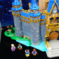 LEGO 43222 Disney Castle Display Case | ONBRICK