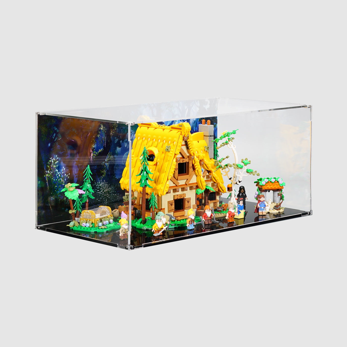 43242 Snow White and the Seven Dwarfs' Cottage Display Case