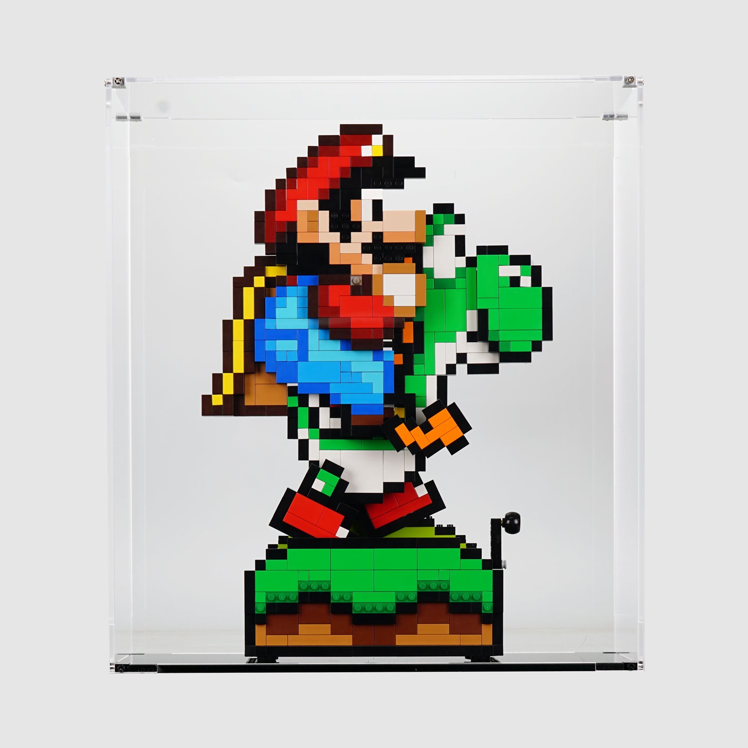 LEGO 71438 Super Mario World™: Mario & Yoshi Display Case