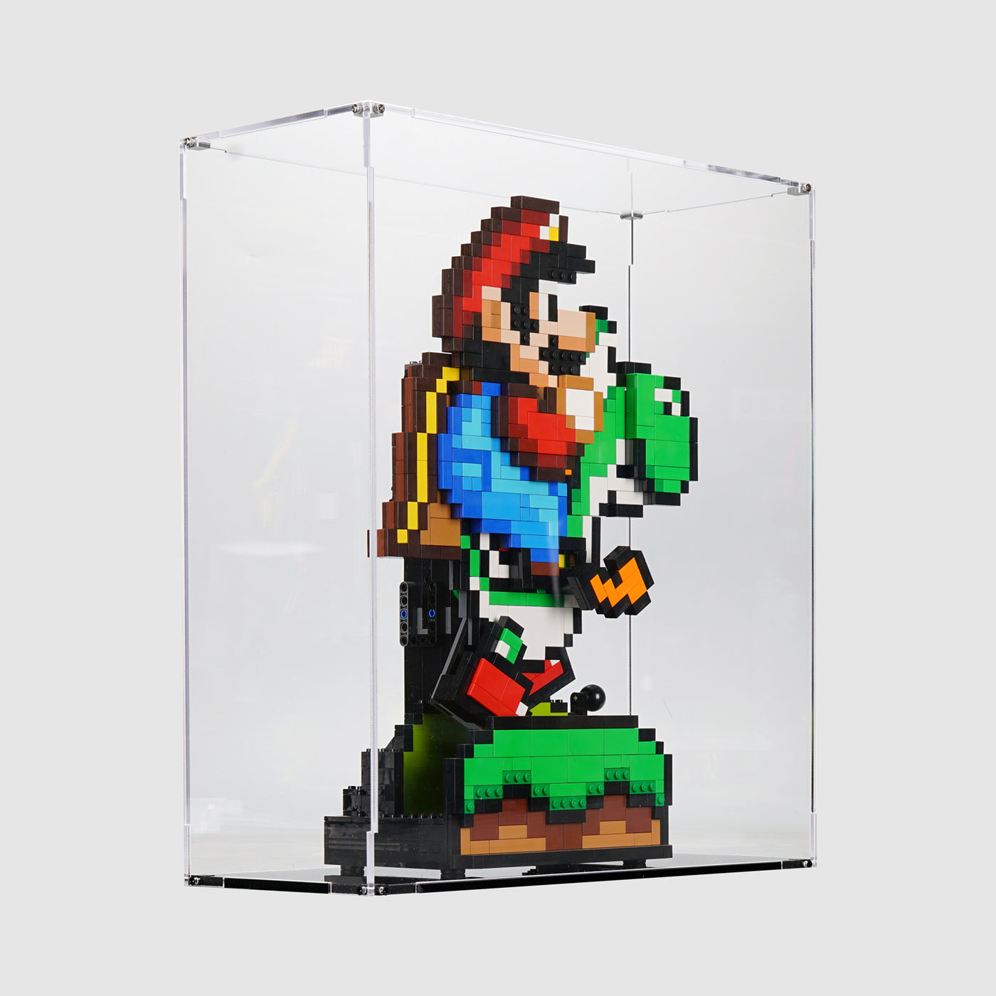 LEGO 71438 Super Mario World™: Mario & Yoshi Display Case