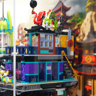 LEGO 71799 NINJAGO® City Markets Display Case | ONBRICK