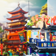 LEGO 71799 NINJAGO® City Markets Display Case | ONBRICK