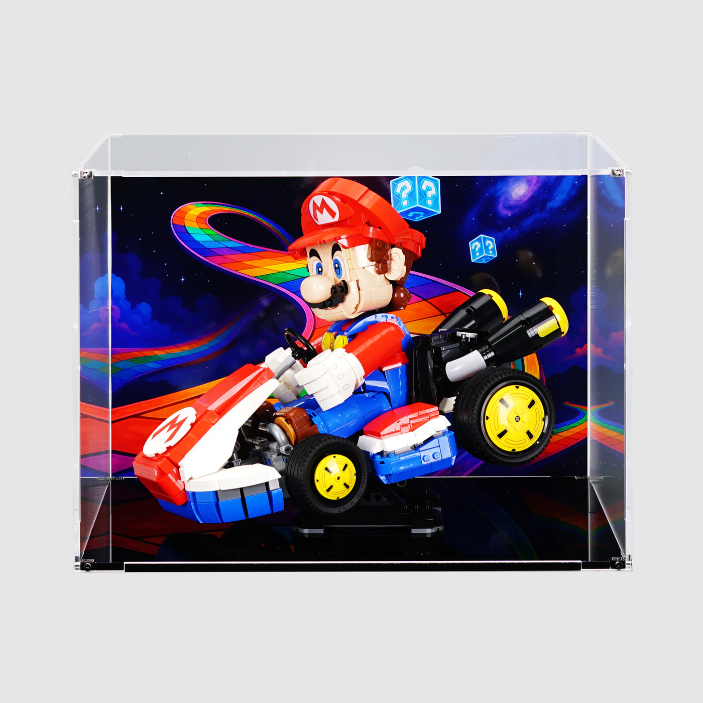 LEGO 72037 Mario Kart™ – Mario Standard Kart Display Case Made