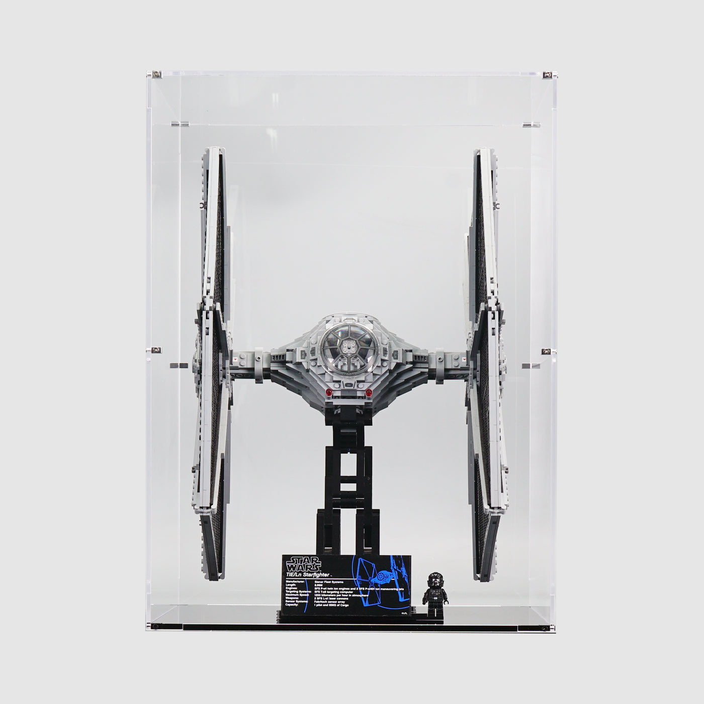 LEGO 75095 UCS TIE Fighter | Acrylic LEGO Display Case | ONBRICK