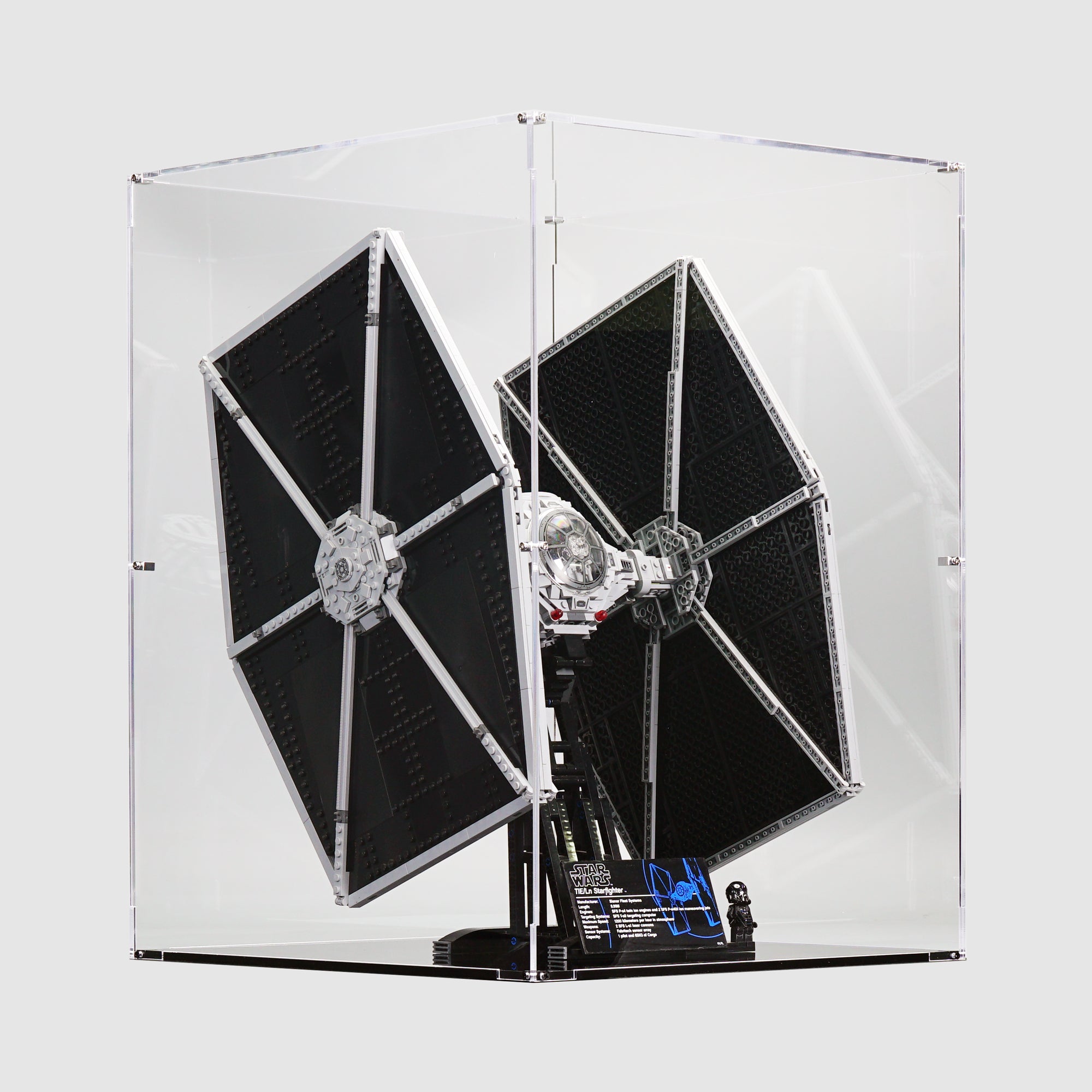 LEGO 75095 UCS TIE Fighter | Acrylic LEGO Display Case | ONBRICK