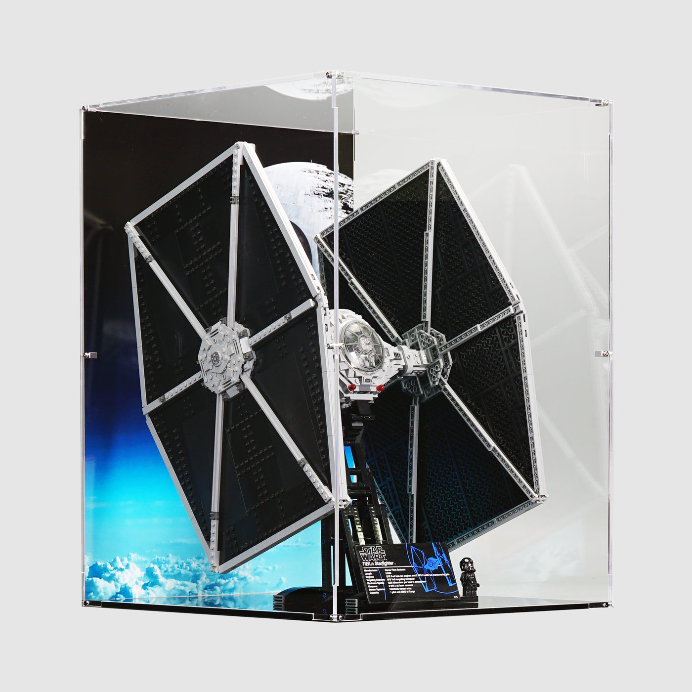 LEGO 75095 UCS TIE Fighter | Acrylic LEGO Display Case | ONBRICK