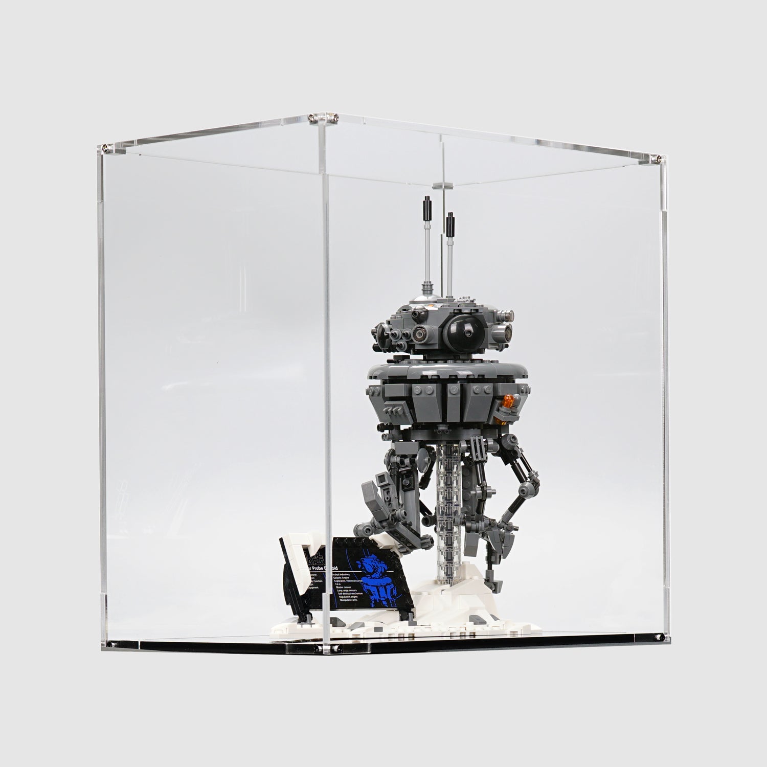 LEGO 75306 Imperial Probe Droid Display Case | ONBRICK