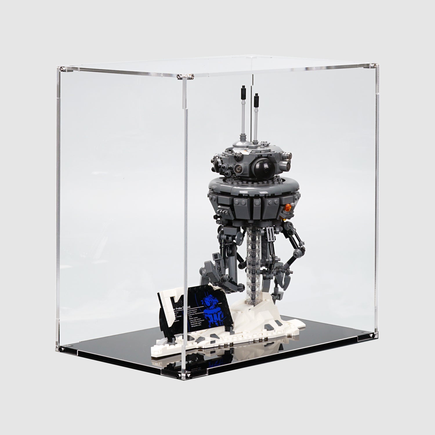 LEGO 75306 Imperial Probe Droid Display Case | ONBRICK