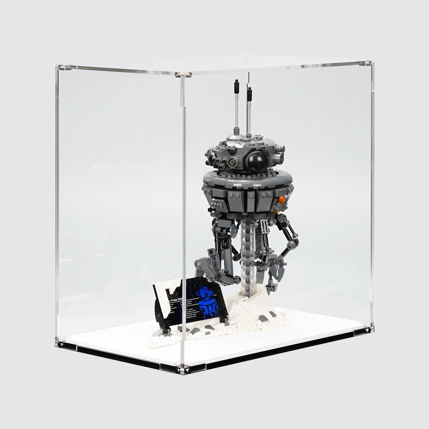 LEGO 75306 Imperial Probe Droid Display Case | ONBRICK