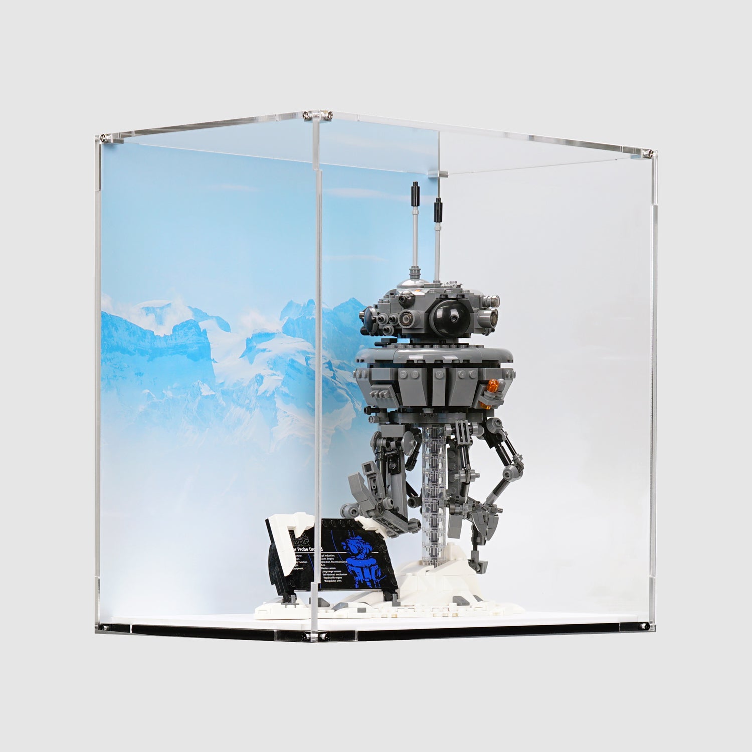 LEGO 75306 Imperial Probe Droid Display Case | ONBRICK