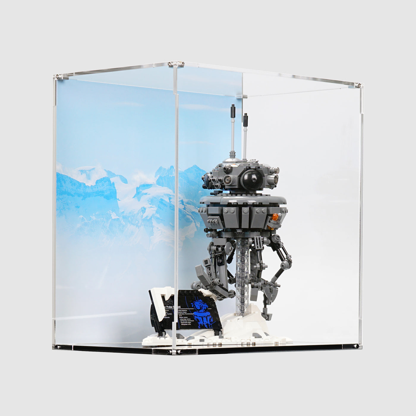 LEGO 75306 Imperial Probe Droid Display Case | ONBRICK