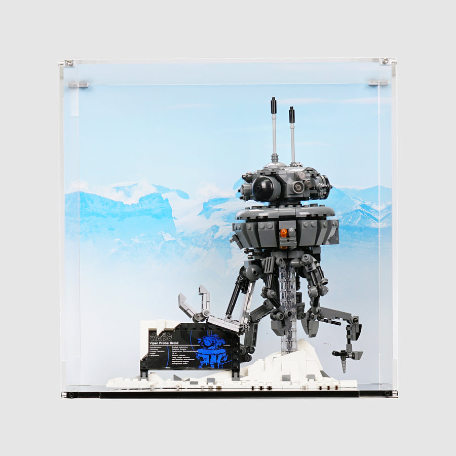 LEGO 75306 Imperial Probe Droid Display Case | ONBRICK