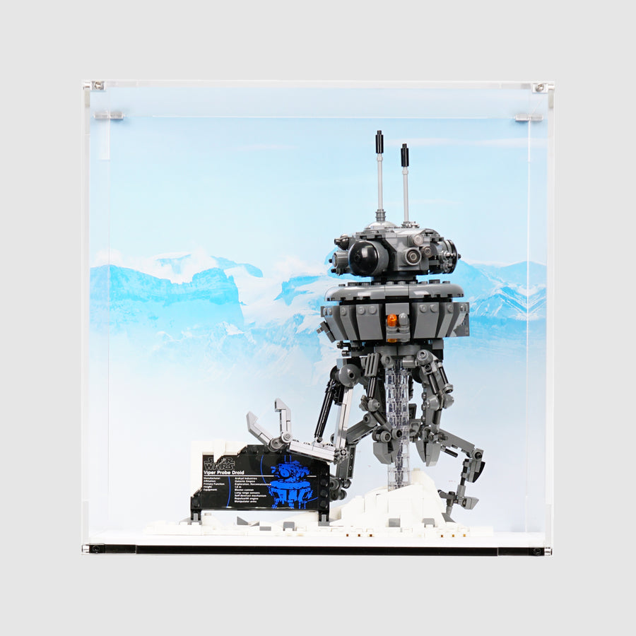 LEGO 75306 Imperial Probe Droid Display Case | ONBRICK