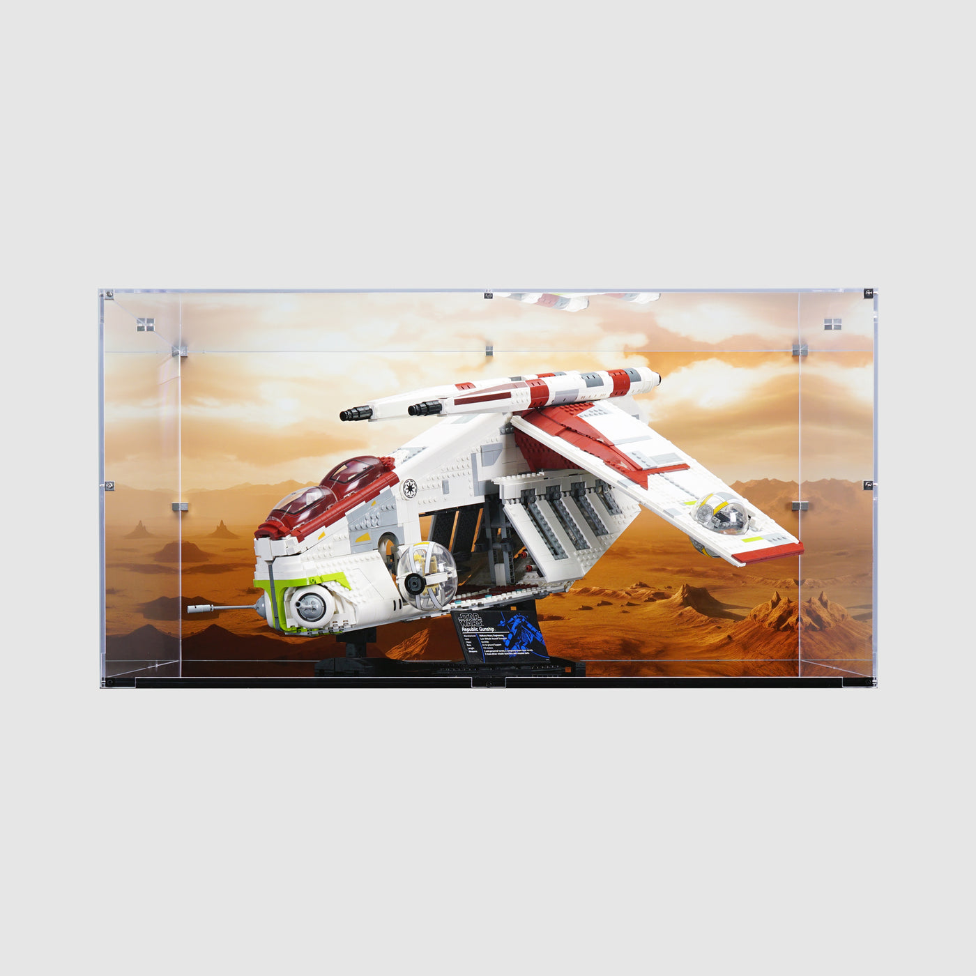 LEGO 75309 UCS Republic Gunship™ | Acrylic LEGO Display Case | ONBRICK