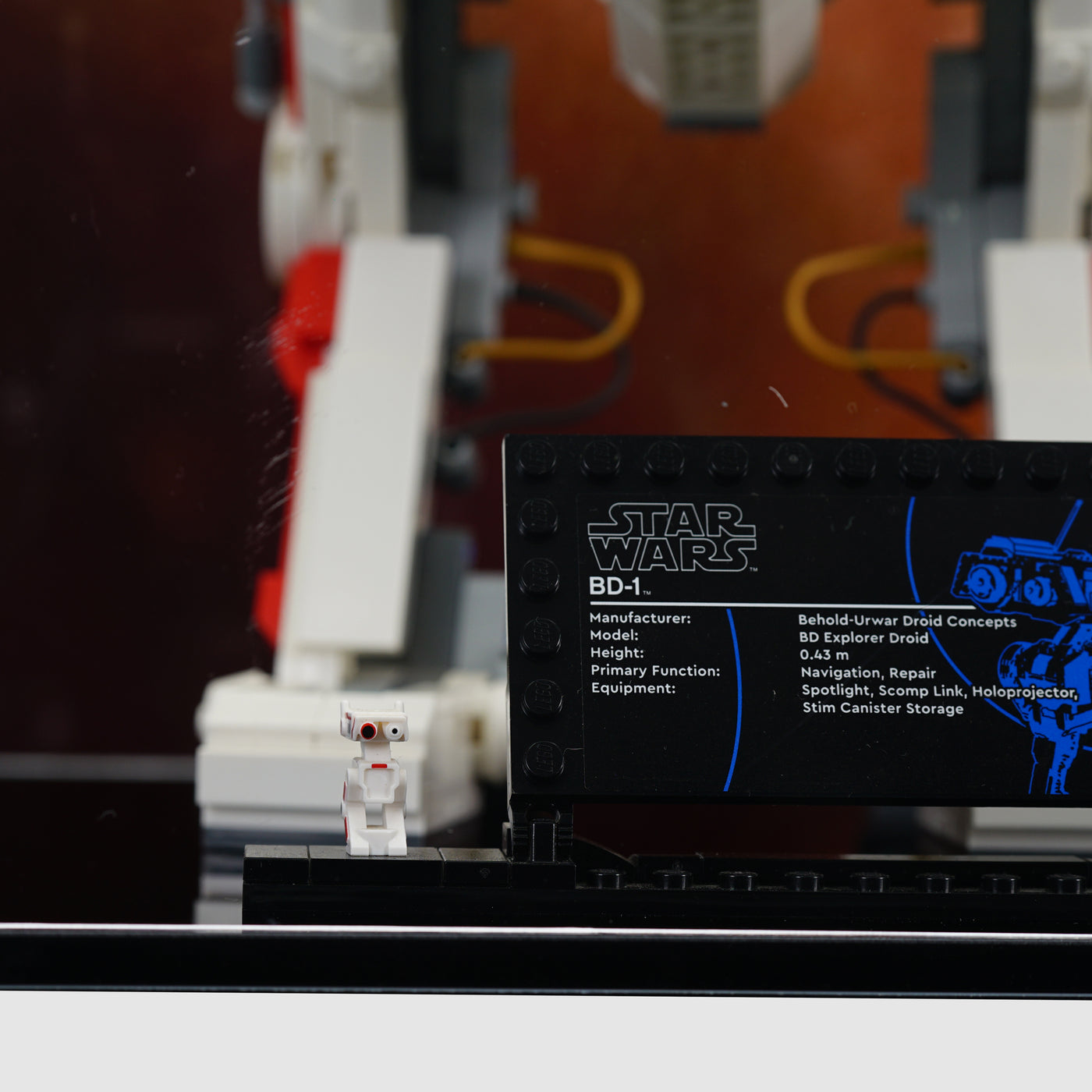 LEGO 75335 BD-1 | Acrylic LEGO Display Case | ONBRICK