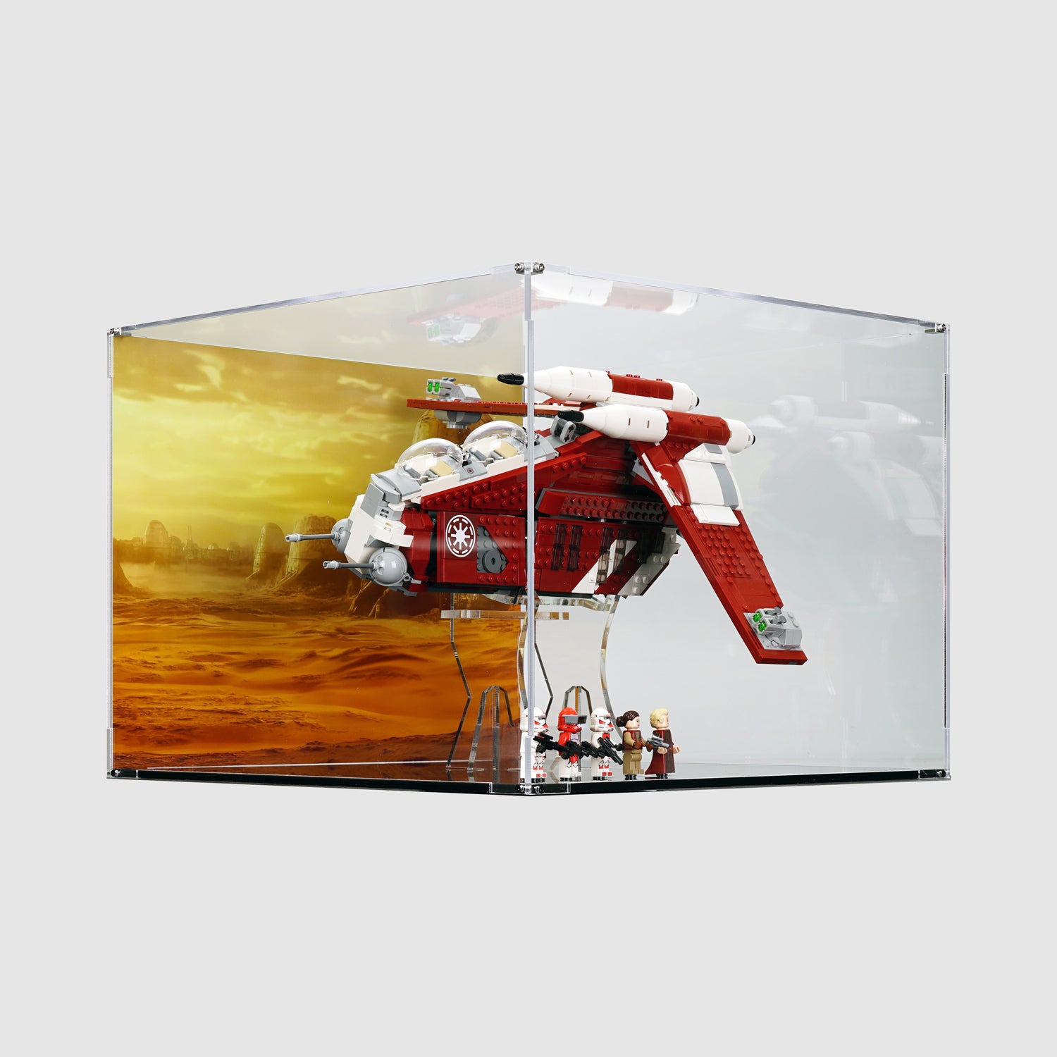 75354 Coruscant Guard Gunship™ Display Case