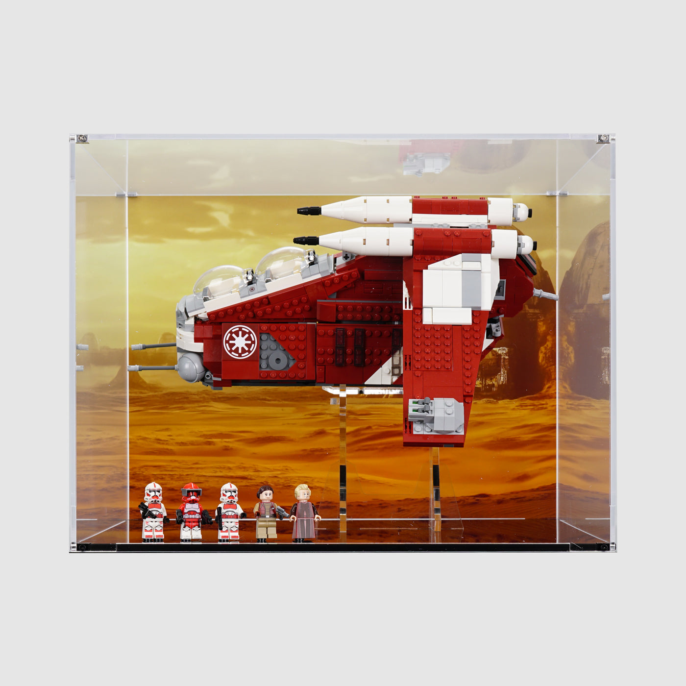 75354 Coruscant Guard Gunship™ Display Case